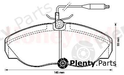  BENDIX part 571839B Brake Pad Set, disc brake