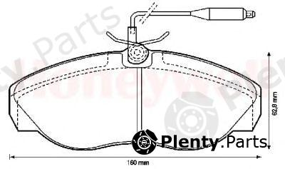  BENDIX part 571840B Brake Pad Set, disc brake