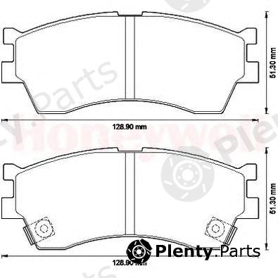  BENDIX part 572560B Brake Pad Set, disc brake