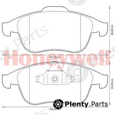  BENDIX part 573316B Brake Pad Set, disc brake