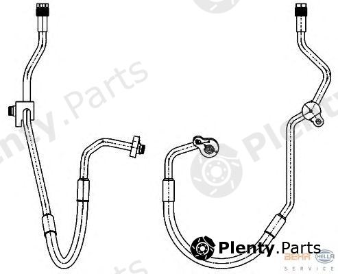  HELLA part 9GS351338-451 (9GS351338451) High Pressure Line, air conditioning