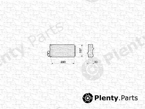  MAGNETI MARELLI part 350218206000 Heat Exchanger, interior heating