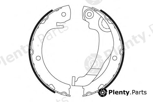  NK part 2745786 Brake Shoe Set, parking brake