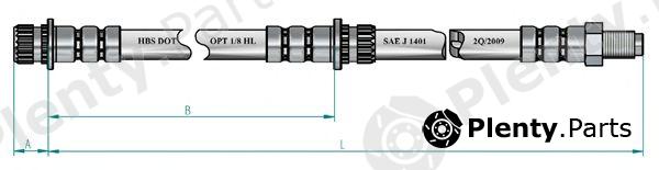 NK part 853050 Brake Hose
