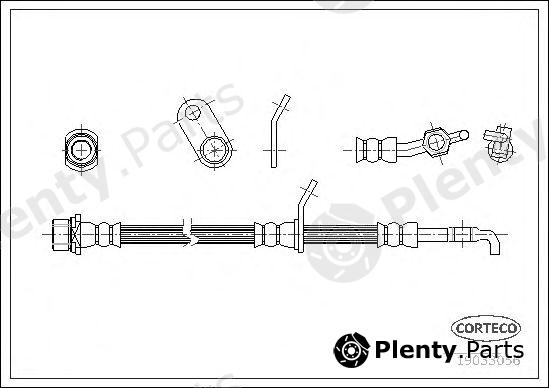  CORTECO part 19033056 Brake Hose