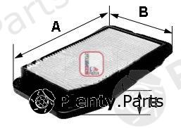  SOFIMA part S3255A Air Filter