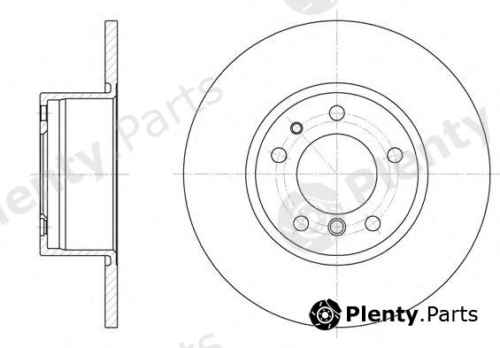  ROADHOUSE part 6347.00 (634700) Brake Disc