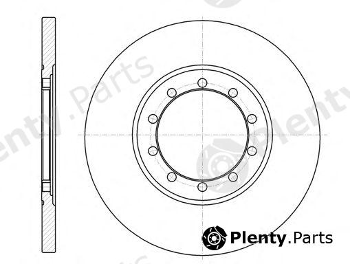  ROADHOUSE part 61201.00 (6120100) Brake Disc