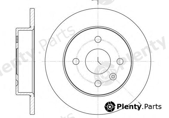  REMSA part 6570.00 (657000) Brake Disc