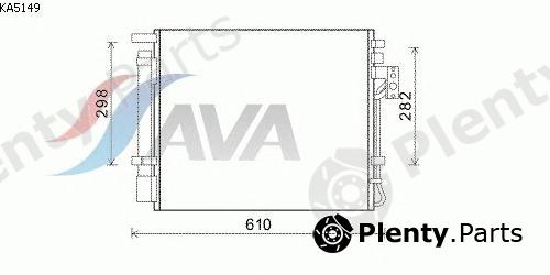  AVA QUALITY COOLING part KA5149 Condenser, air conditioning