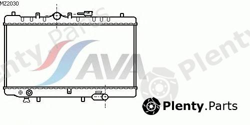  AVA QUALITY COOLING part MZ2030 Radiator, engine cooling