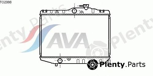  AVA QUALITY COOLING part TO2088 Radiator, engine cooling