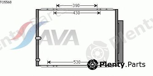  AVA QUALITY COOLING part TO5568 Condenser, air conditioning