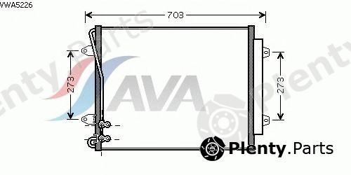  AVA QUALITY COOLING part VWA5226 Condenser, air conditioning