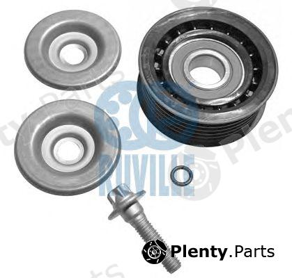  RUVILLE part 57518 Deflection/Guide Pulley, v-ribbed belt