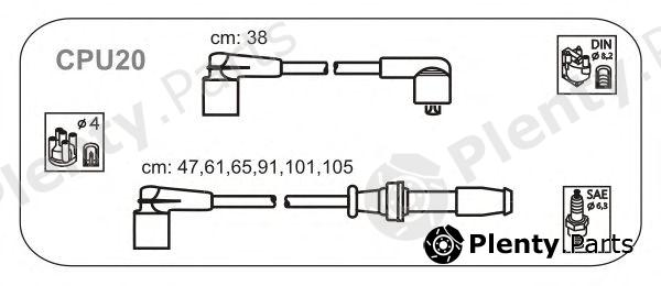  JANMOR part CPU20 Ignition Cable Kit