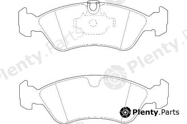  WAGNER part WBP21862A Brake Pad Set, disc brake