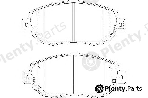  WAGNER part WBP21490A Brake Pad Set, disc brake