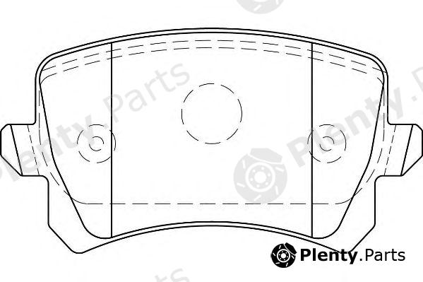  WAGNER part WBP24483A Brake Pad Set, disc brake