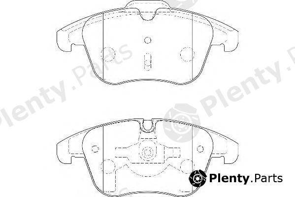 WAGNER part WBP24332A Brake Pad Set, disc brake