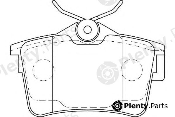  WAGNER part WBP24765A Brake Pad Set, disc brake