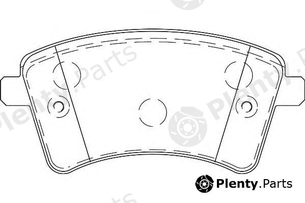 WAGNER part WBP24693B Brake Pad Set, disc brake