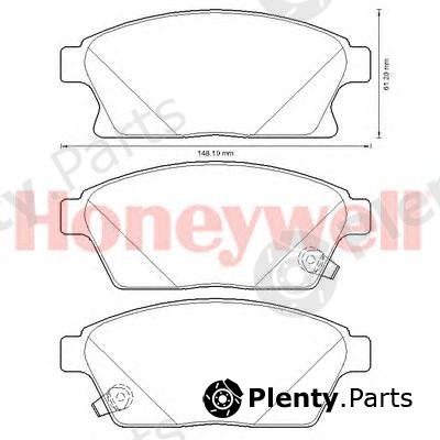  BENDIX part 573325B Brake Pad Set, disc brake