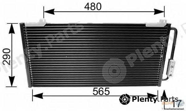  HELLA part 8FC351035-641 (8FC351035641) Condenser, air conditioning