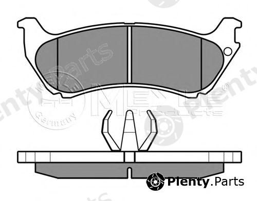  MEYLE part 0252319017/W (0252319017W) Brake Pad Set, disc brake