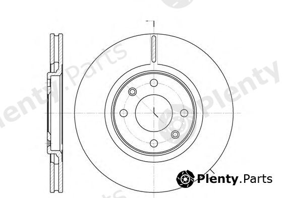  REMSA part 6306.10 (630610) Brake Disc