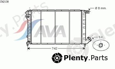  AVA QUALITY COOLING part CN2138 Radiator, engine cooling