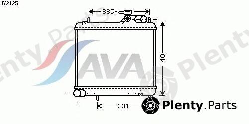  AVA QUALITY COOLING part HY2125 Radiator, engine cooling