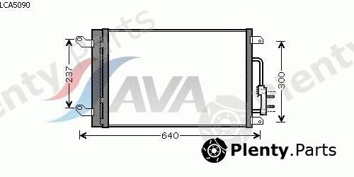  AVA QUALITY COOLING part LCA5090 Condenser, air conditioning