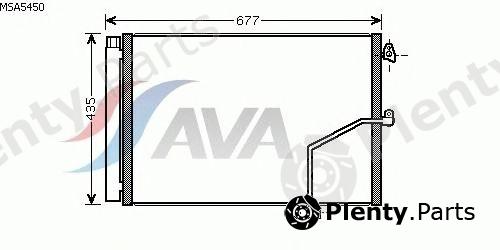  AVA QUALITY COOLING part MSA5450 Condenser, air conditioning