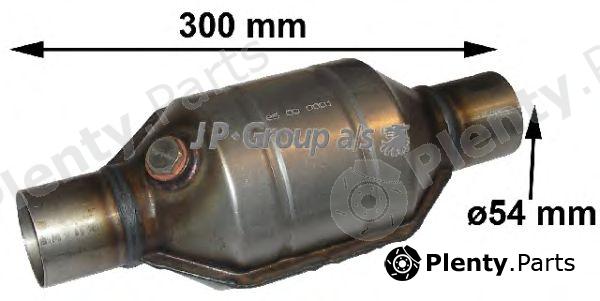  JP GROUP part 9920900700 Catalytic Converter, universal