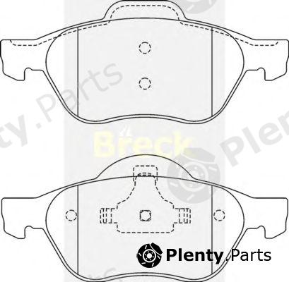  BRECK part 232150070100 Brake Pad Set, disc brake