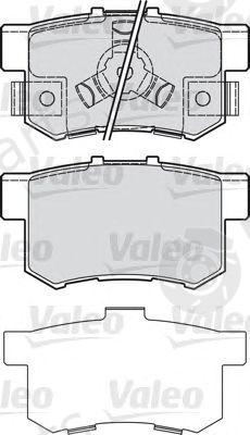  VALEO part 601043 Brake Pad Set, disc brake