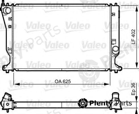  VALEO part 735572 Radiator, engine cooling