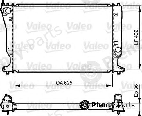  VALEO part 735573 Radiator, engine cooling