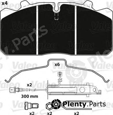  VALEO part 882223 Brake Pad Set, disc brake