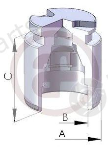  AUTOFREN SEINSA part D025119 Piston, brake caliper
