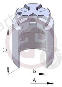  AUTOFREN SEINSA part D02548 Piston, brake caliper