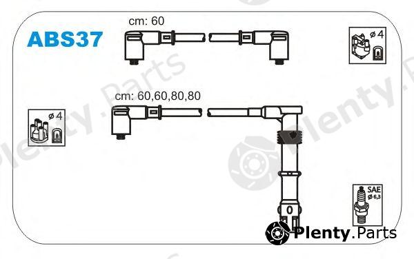  JANMOR part ABS37 Ignition Cable Kit