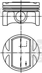  KOLBENSCHMIDT part 94954620 Piston