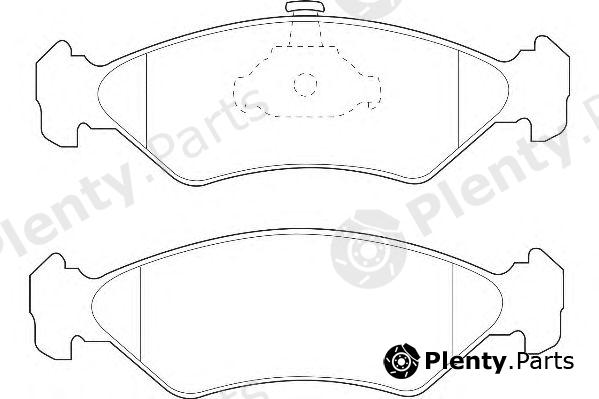  WAGNER part WBP23101A Brake Pad Set, disc brake