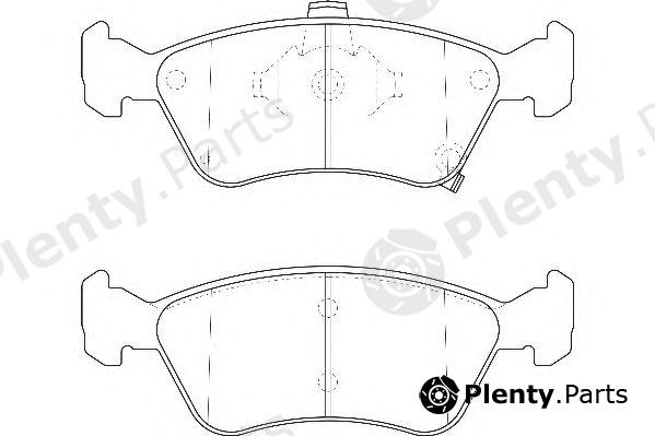  WAGNER part WBP21975A Brake Pad Set, disc brake