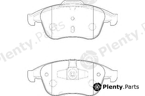  WAGNER part WBP24710A Brake Pad Set, disc brake