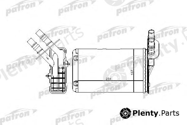  PATRON part PRS2071 Heat Exchanger, interior heating