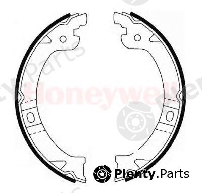  BENDIX part 362454B Brake Shoe Set, parking brake