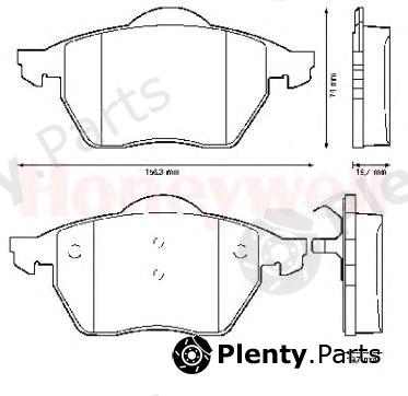  BENDIX part 571935B Brake Pad Set, disc brake
